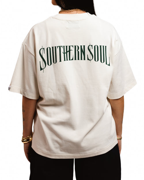 Cream Logo Tee – alternate view